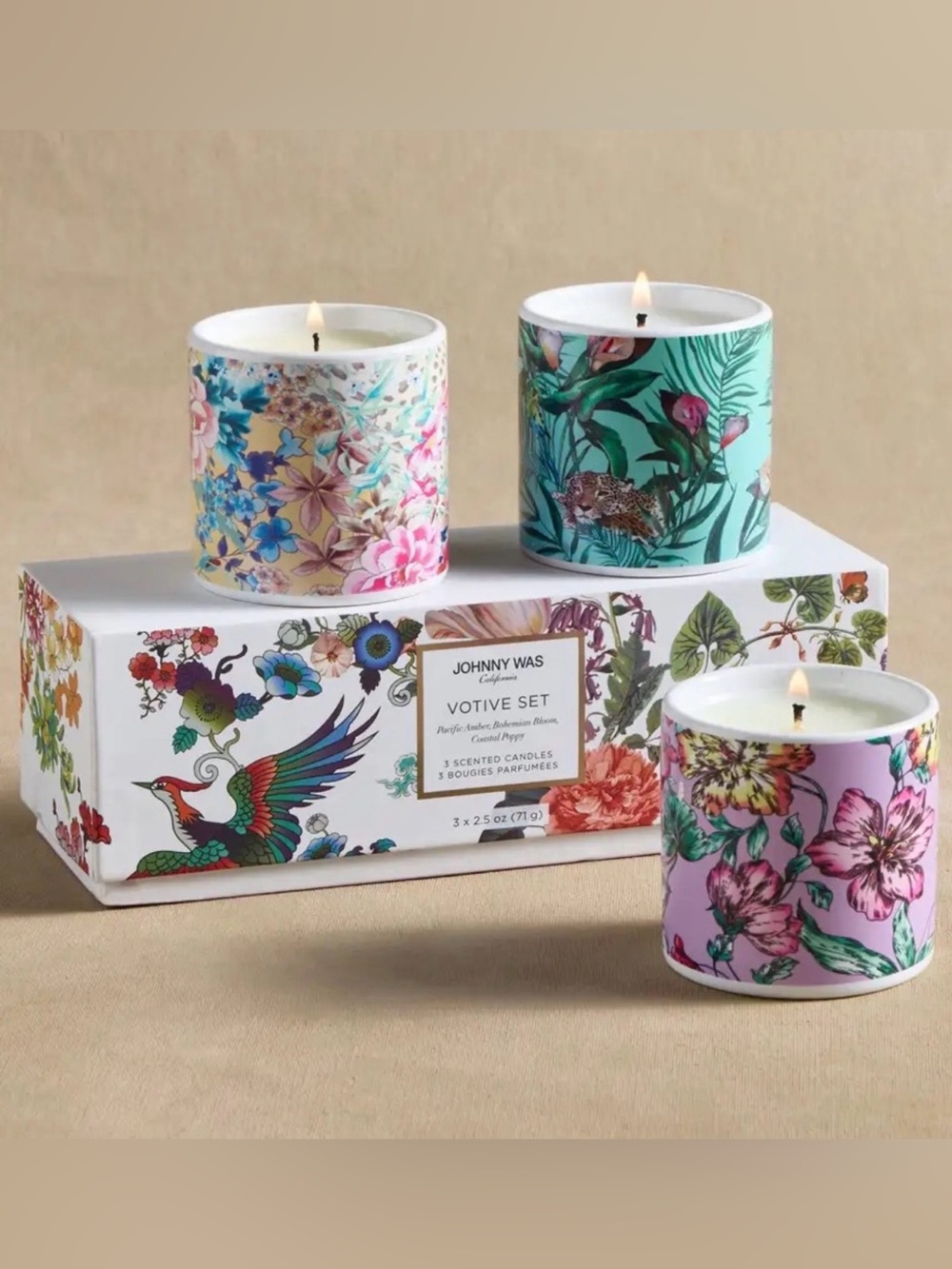 Johnny Was California Votive Set